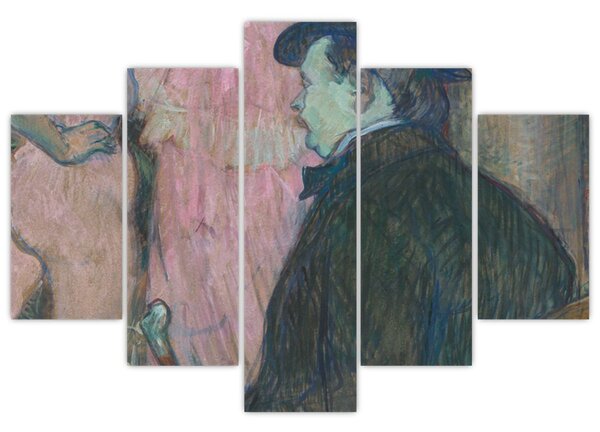 Tablou - Henri de Toulouse-Lautrec, Maxime Dethomas, reproducere (150x105 cm)