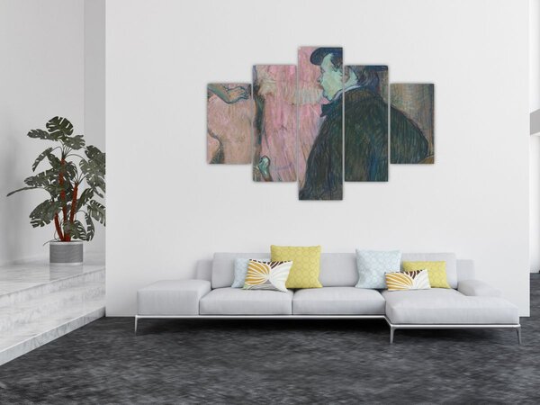 Tablou - Henri de Toulouse-Lautrec, Maxime Dethomas, reproducere (150x105 cm)