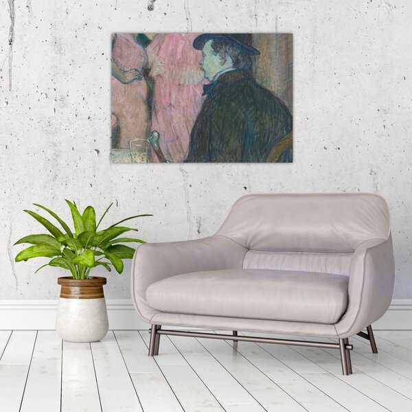 Tablou - Henri de Toulouse-Lautrec, Maxime Dethomas, reproducere (70x50 cm)