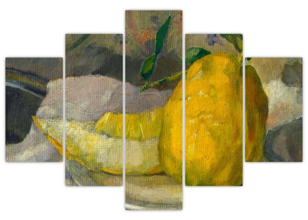 Tablou - French 19th Century, Melon and Lemon, reproducere (150x105 cm)