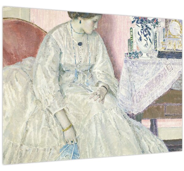 Tablou - Frederick Carl Frieseke, Memories, reproducere (70x50 cm)