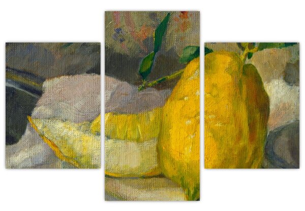 Tablou - French 19th Century, Melon and Lemon, reproducere (90x60 cm)