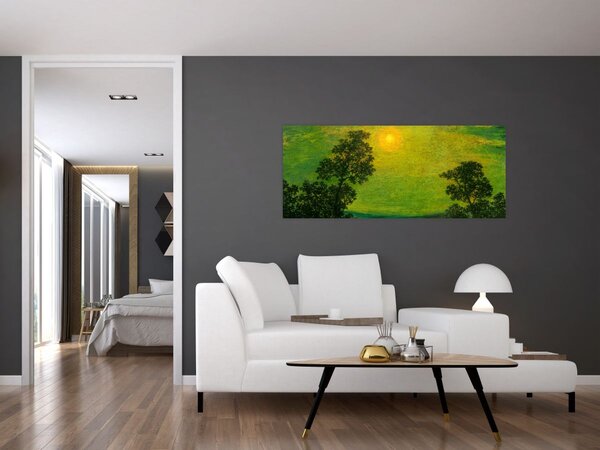 Tablou - Imitator of Ralph Albert Blakelock, Moonlight, reproducere (120x50 cm)