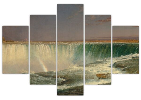 Tablou - Frederic Edwin Church, Niagara, reproducere (150x105 cm)