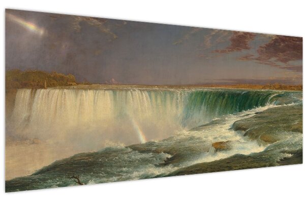 Tablou - Frederic Edwin Church, Niagara, reproducere (120x50 cm)