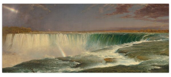 Tablou - Frederic Edwin Church, Niagara, reproducere (120x50 cm)