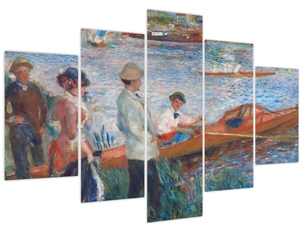 Tablou - Auguste Renoir, Oarsmen at Chatou, reproducere (150x105 cm)