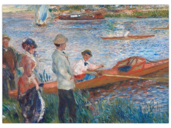 Tablou - Auguste Renoir, Oarsmen at Chatou, reproducere (70x50 cm)