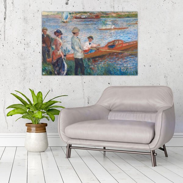 Tablou - Auguste Renoir, Oarsmen at Chatou, reproducere (90x60 cm)