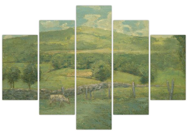 Tablou - Julian Alden Weir, Obweebetuck, reproducere (150x105 cm)