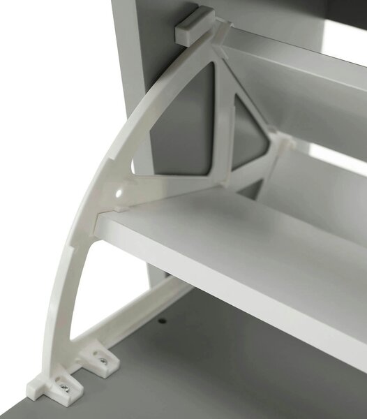 Pantofar SEBER TYP 4, gri, PAL, 104x24x48 cm