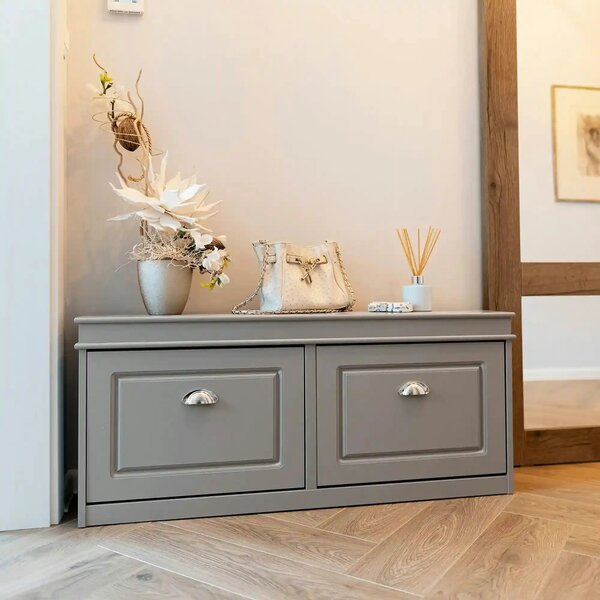 Pantofar SEBER TYP 4, gri, PAL, 104x24x48 cm
