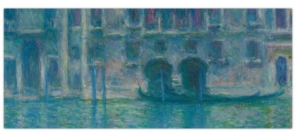 Tablou - Claude Monet, Palazzo da Mula, Venice, reproducere (120x50 cm)