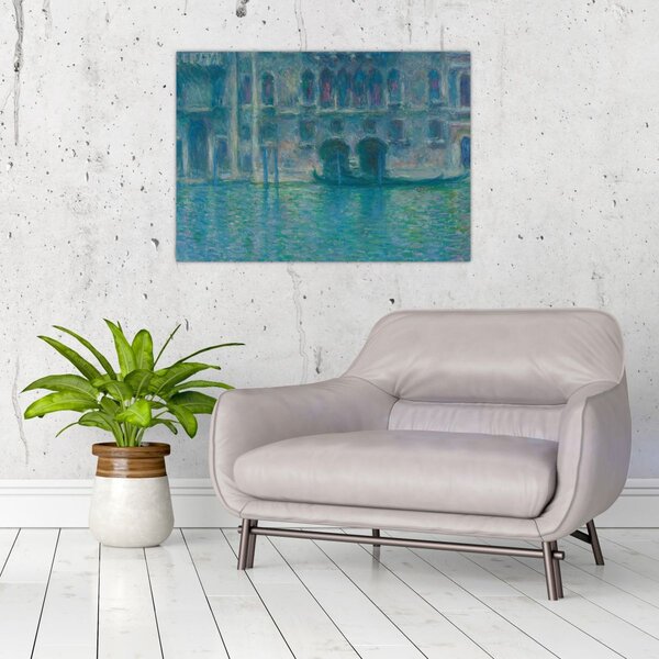 Tablou - Claude Monet, Palazzo da Mula, Venice, reproducere (70x50 cm)