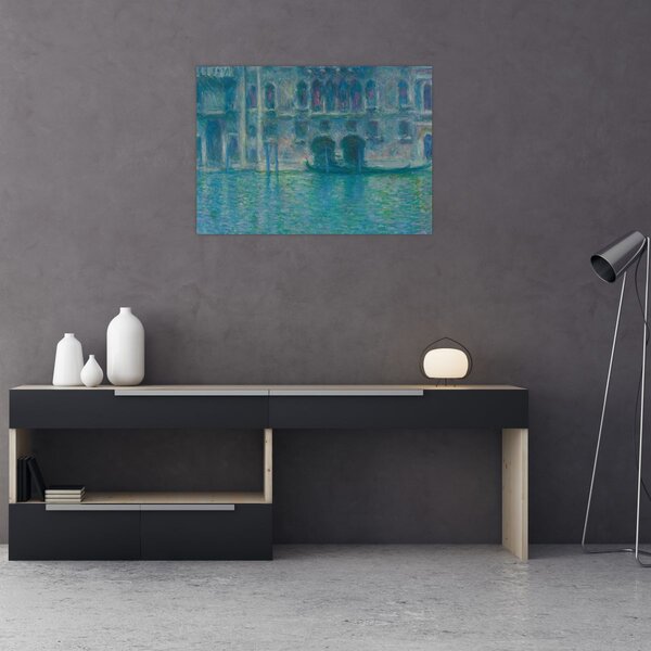 Tablou - Claude Monet, Palazzo da Mula, Venice, reproducere (70x50 cm)