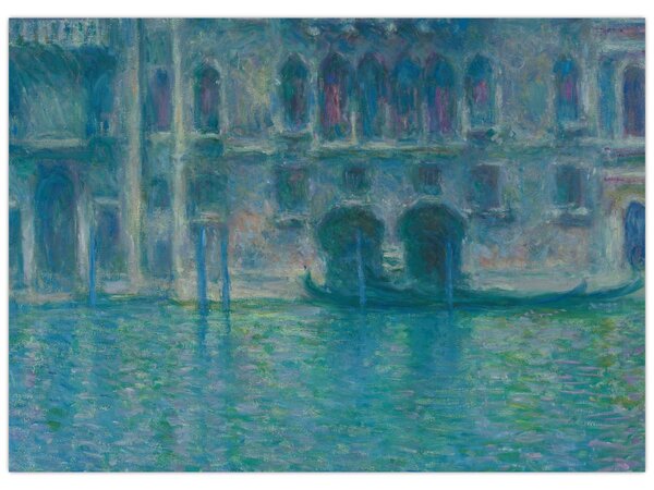Tablou - Claude Monet, Palazzo da Mula, Venice, reproducere (70x50 cm)