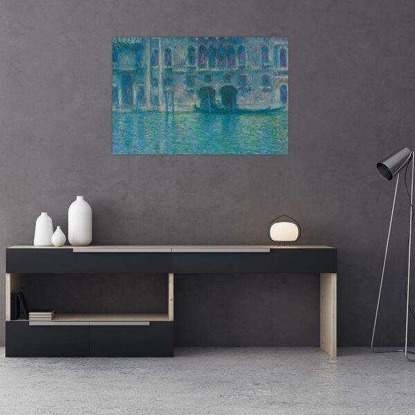 Tablou - Claude Monet, Palazzo da Mula, Venice, reproducere (90x60 cm)