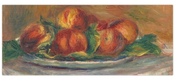 Tablou - Auguste Renoir, Peaches on a Plate, reproducere (120x50 cm)