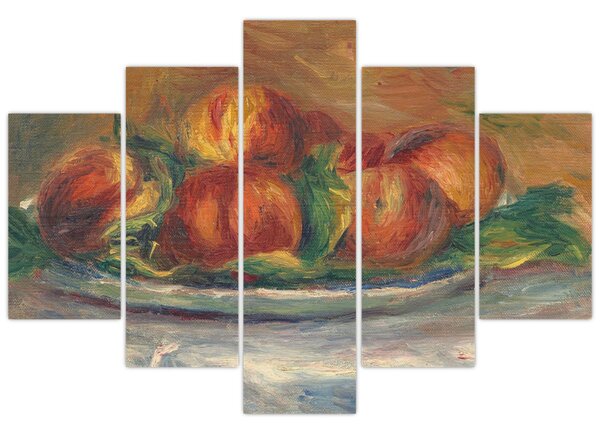Tablou - Auguste Renoir, Peaches on a Plate, reproducere (150x105 cm)