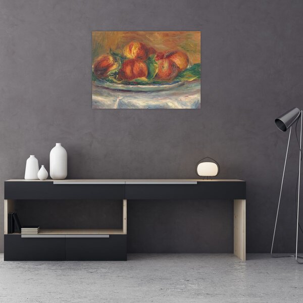 Tablou - Auguste Renoir, Peaches on a Plate, reproducere (70x50 cm)