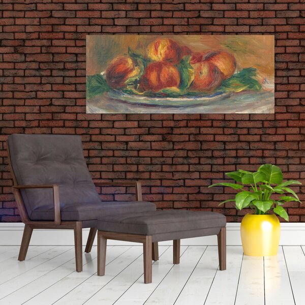 Tablou - Auguste Renoir, Peaches on a Plate, reproducere (120x50 cm)