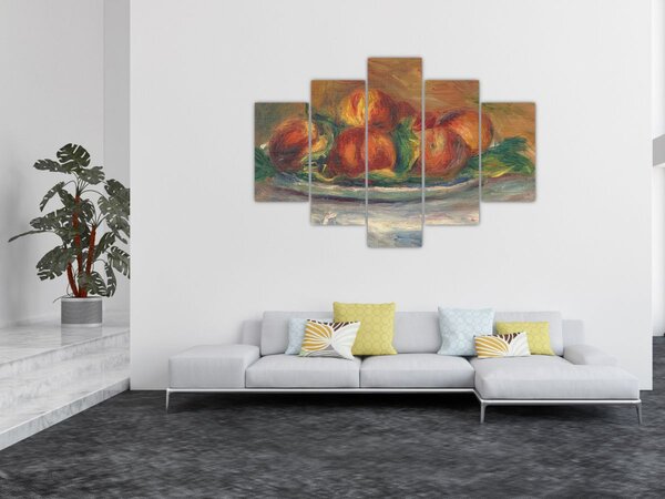 Tablou - Auguste Renoir, Peaches on a Plate, reproducere (150x105 cm)