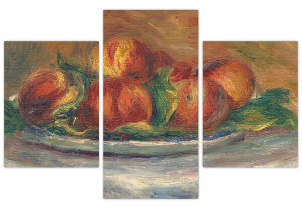 Tablou - Auguste Renoir, Peaches on a Plate, reproducere (90x60 cm)