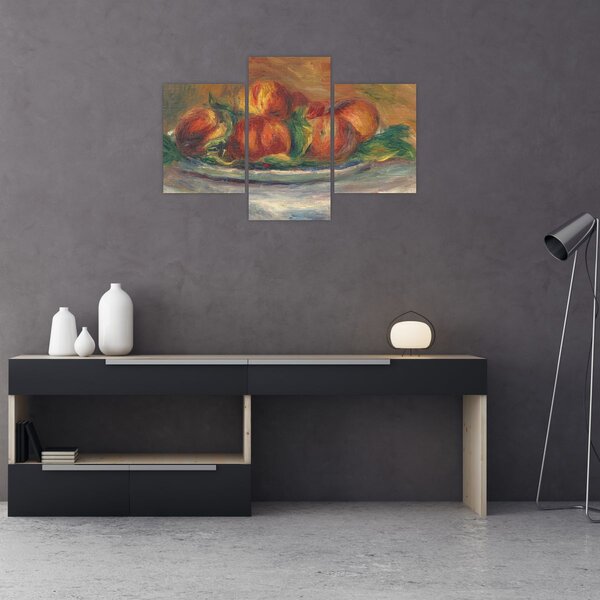 Tablou - Auguste Renoir, Peaches on a Plate, reproducere (90x60 cm)