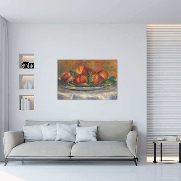 Tablou - Auguste Renoir, Peaches on a Plate, reproducere (90x60 cm)