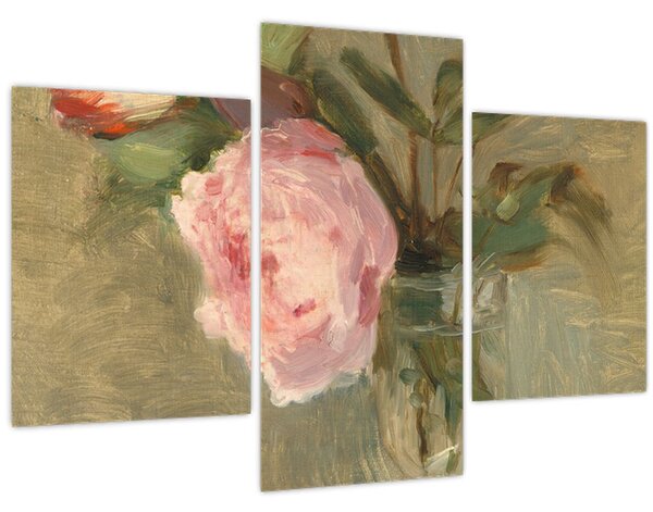 Tablou - Berthe Morisot, Peonies, reproducere (90x60 cm)