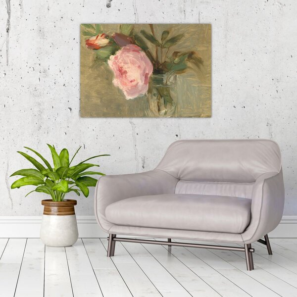 Tablou - Berthe Morisot, Peonies, reproducere (70x50 cm)