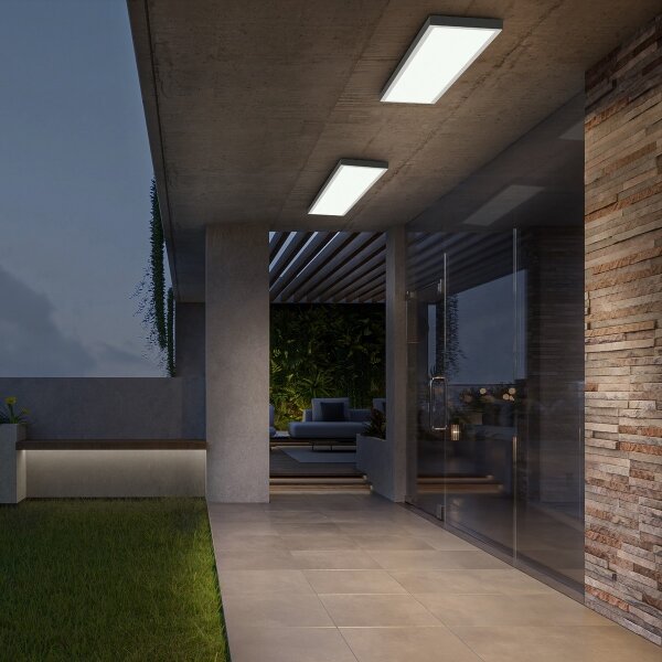 Brilagi-LED Corp de iluminat LED reglabil pentru baie FRAME SMART LED/50W/230V IP44 alb + telecomandă