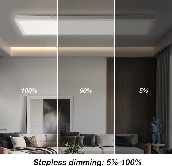 Brilagi-LED Corp de iluminat LED reglabil pentru baie FRAME SMART LED/50W/230V IP44 alb + telecomandă