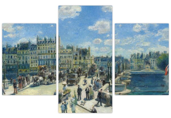 Tablou - Auguste Renoir, Pont Neuf, Paris, reproducere (90x60 cm)