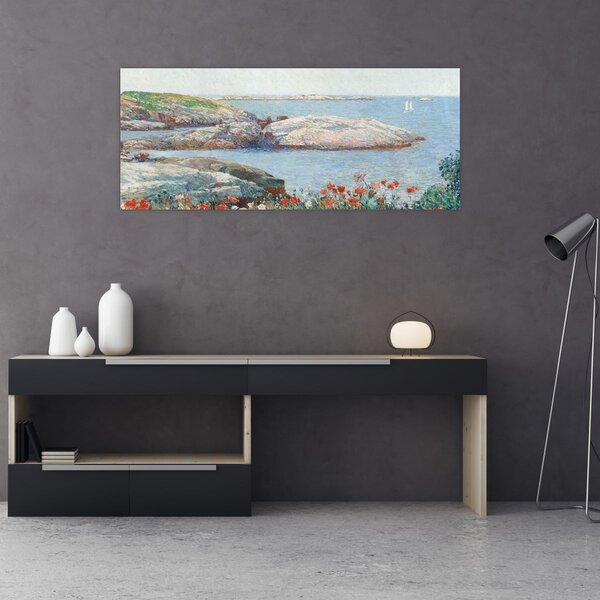 Tablou - Childe Hassam, Poppies, Isles of Shoals, reproducere (120x50 cm)