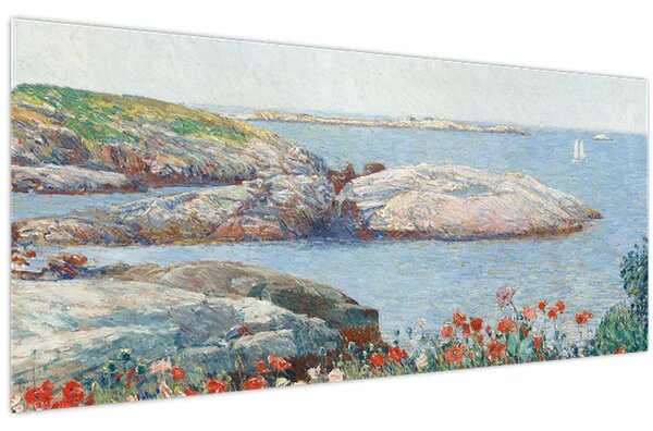 Tablou - Childe Hassam, Poppies, Isles of Shoals, reproducere (120x50 cm)
