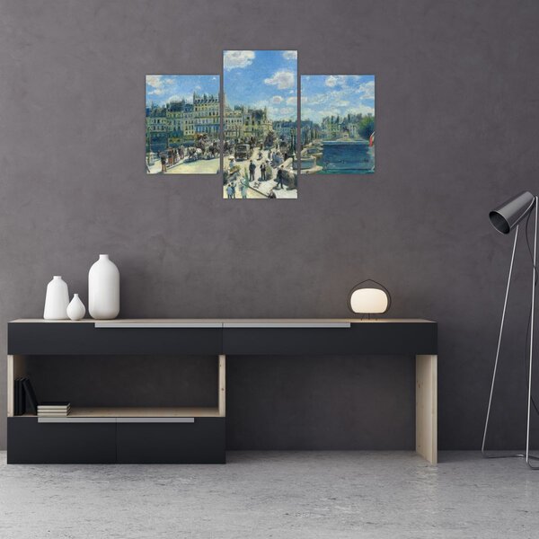 Tablou - Auguste Renoir, Pont Neuf, Paris, reproducere (90x60 cm)