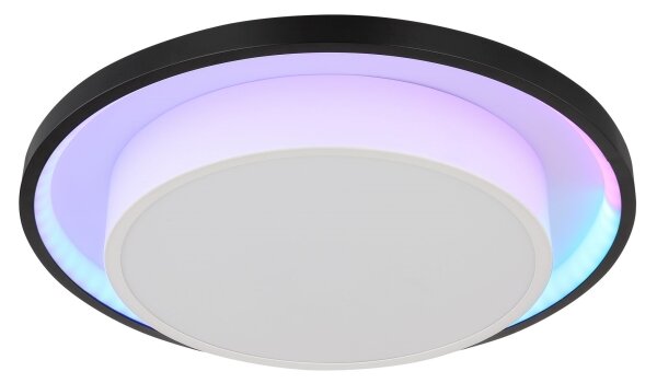 Plafonieră LED RGBW dimabilă MORGAN LED/21W/230V Globo 41390-21 + telecomandă