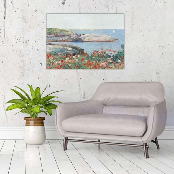 Tablou - Childe Hassam, Poppies, Isles of Shoals, reproducere (70x50 cm)