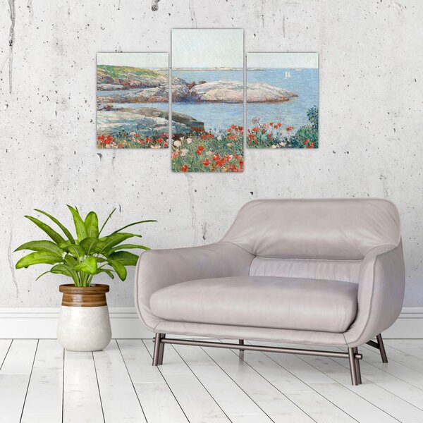 Tablou - Childe Hassam, Poppies, Isles of Shoals, reproducere (90x60 cm)