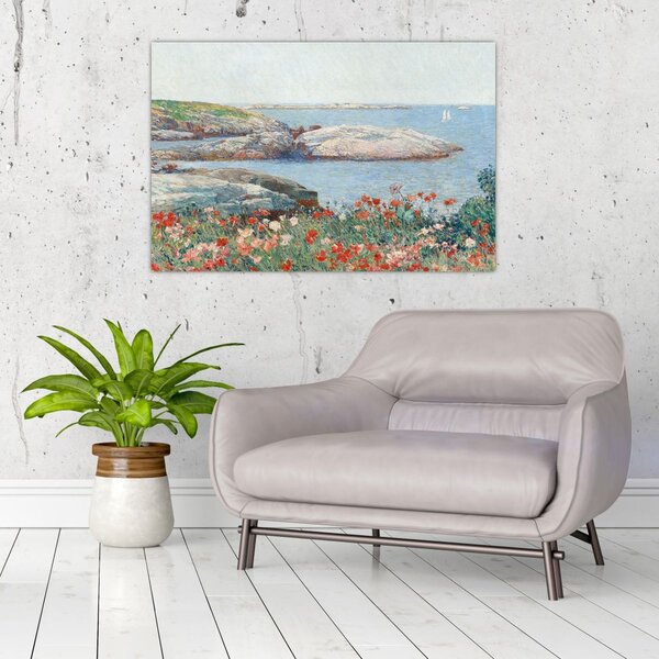 Tablou - Childe Hassam, Poppies, Isles of Shoals, reproducere (90x60 cm)