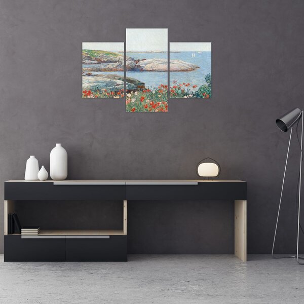 Tablou - Childe Hassam, Poppies, Isles of Shoals, reproducere (90x60 cm)