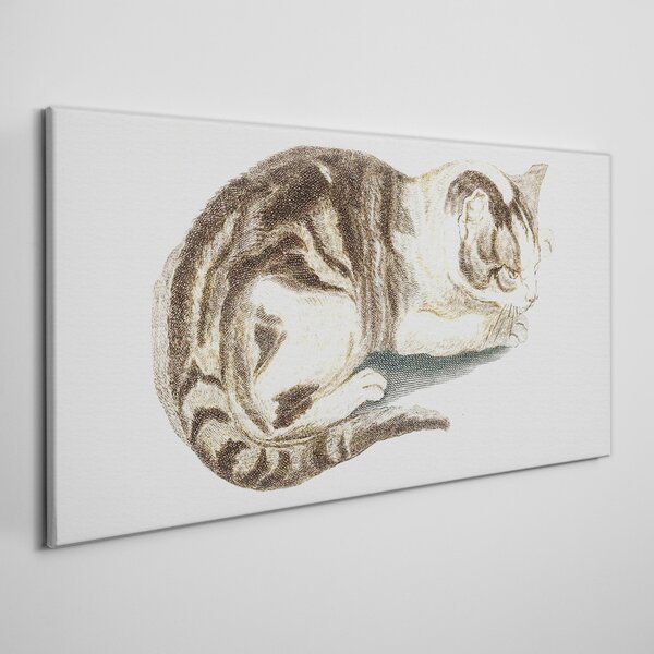 Tablou canvas Desen Animal Cat