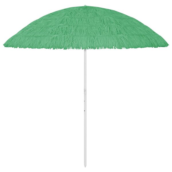 Umbrelă de plajă Hawaii, verde, 300 cm
