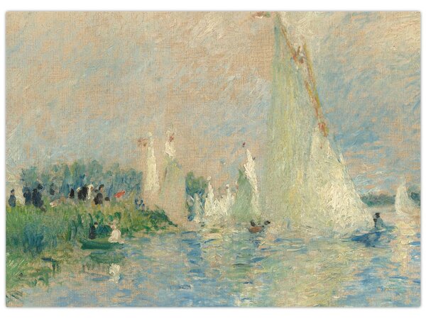 Tablou - Auguste Renoir, Regatta at Argenteuil, reproducere (70x50 cm)