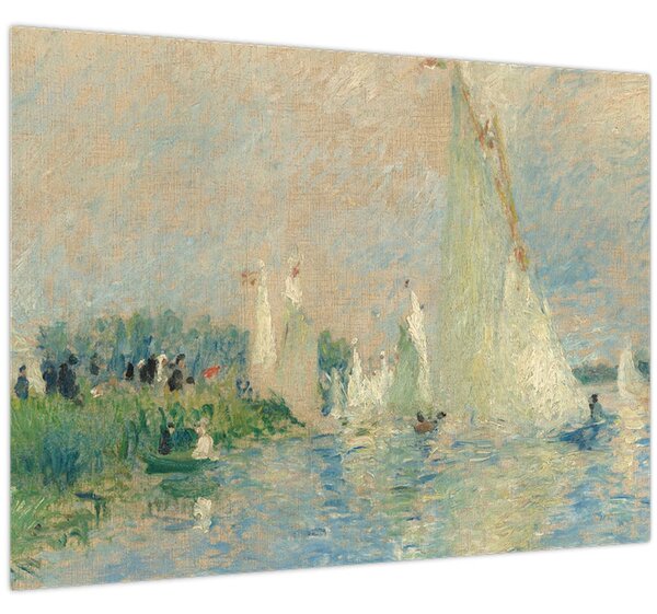 Tablou - Auguste Renoir, Regatta at Argenteuil, reproducere (70x50 cm)