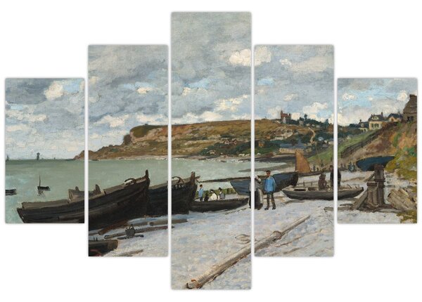 Tablou - Claude Monet, Sainte Adresse, reproducere (150x105 cm)