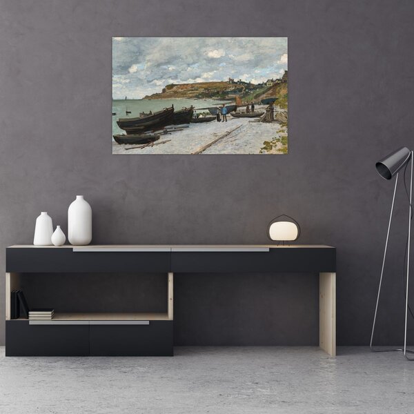 Tablou - Claude Monet, Sainte Adresse, reproducere (90x60 cm)