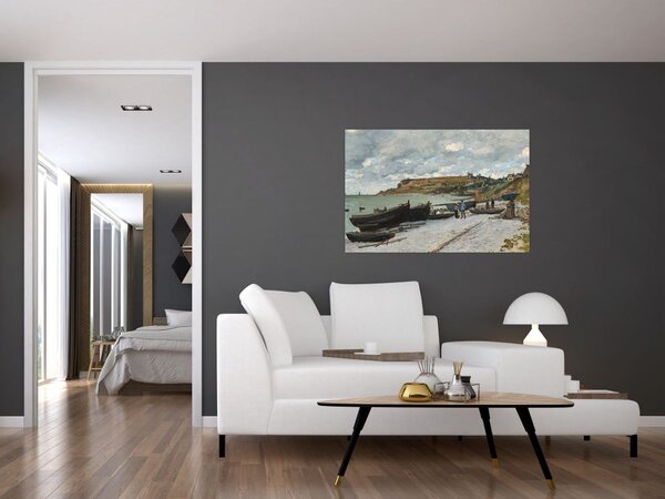Tablou - Claude Monet, Sainte Adresse, reproducere (90x60 cm)