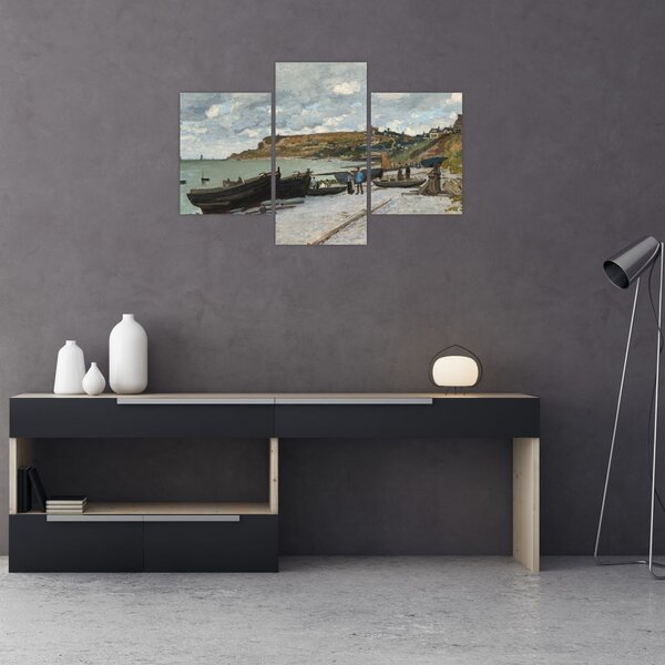 Tablou - Claude Monet, Sainte Adresse, reproducere (90x60 cm)